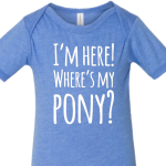 Where’s My Pony? Infant Romper